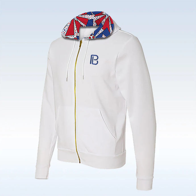 Golf Bella Womens Golf Hoodie White Red