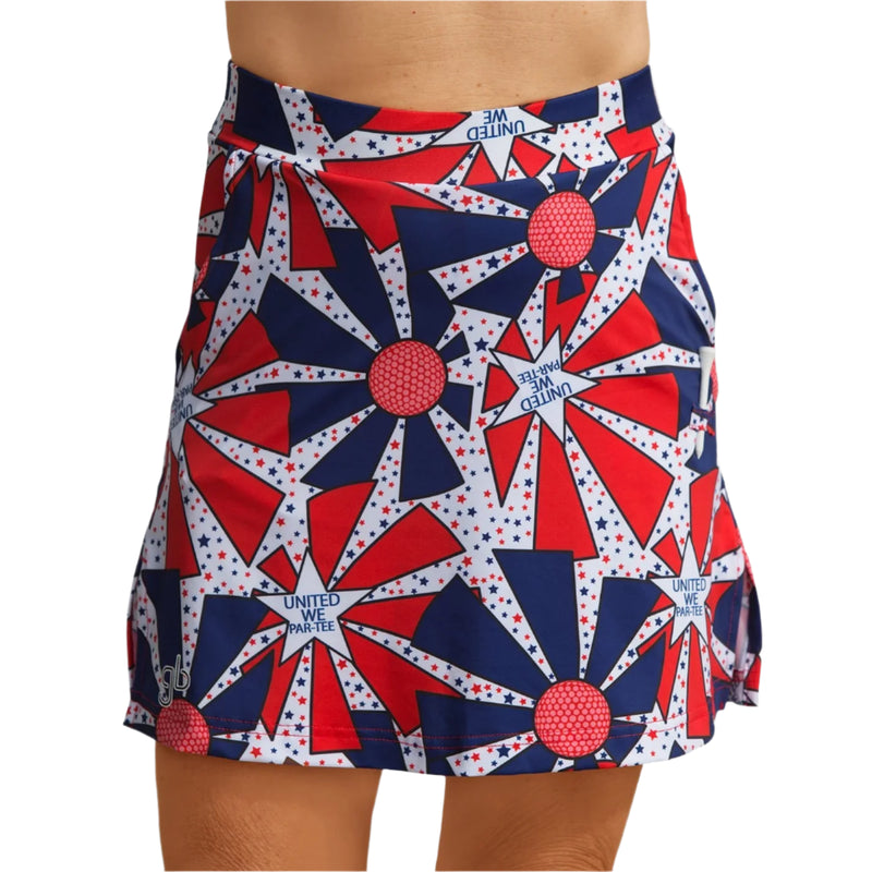 Load image into Gallery viewer, Golf Bella Straight Womens Golf Skort USA
