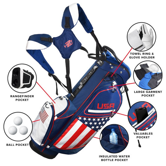 Hot-Z USA Golf Stand Bag