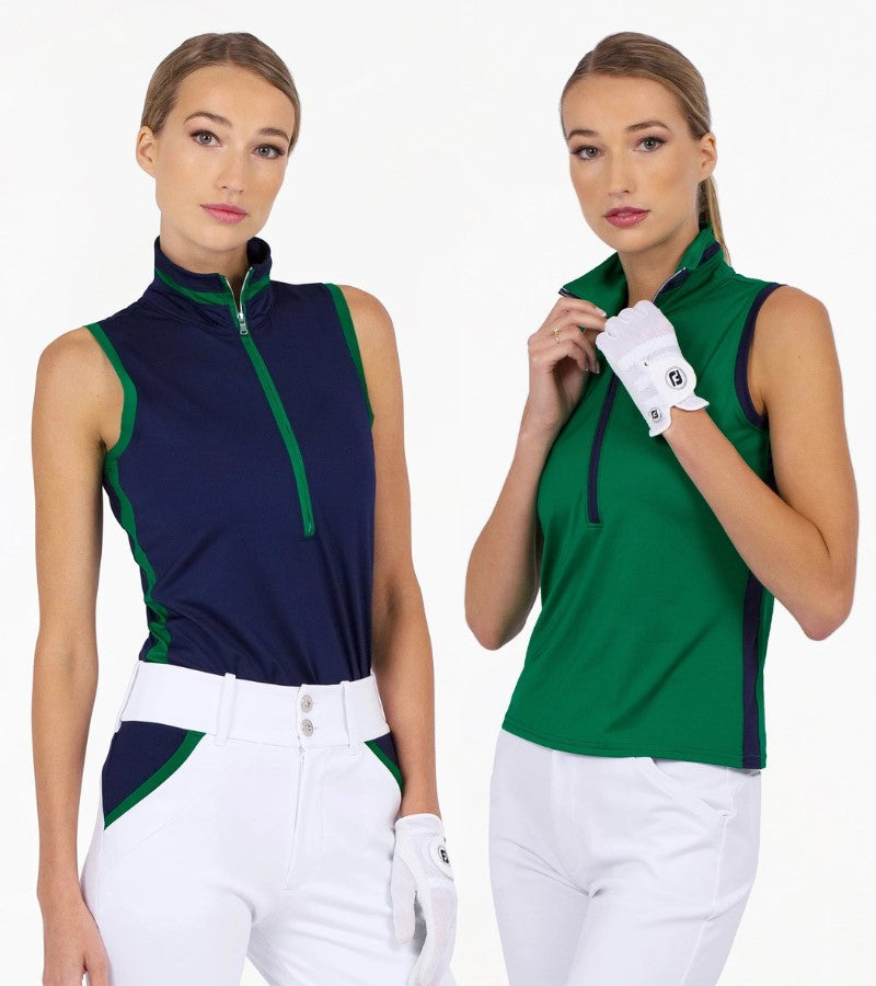 Load image into Gallery viewer, InPhorm Womens Golf Sleeveless Shirt - Ink and Ivy
