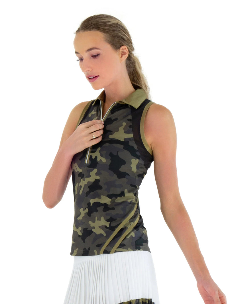 Load image into Gallery viewer, InPhorm Womens Sleeveless Golf Polo 5
