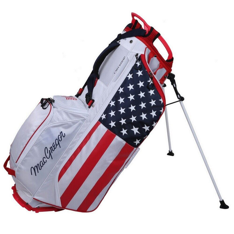 Load image into Gallery viewer, MacGregor Golf USA Stars and Stripes Golf Stand Bag
