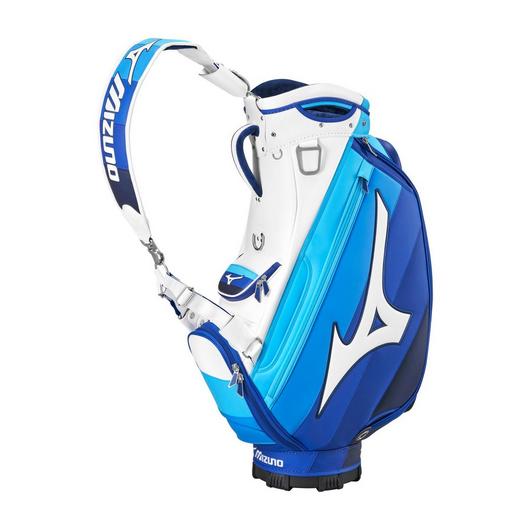 Mizuno Tour Staff Golf Cart Bag - Blue/White