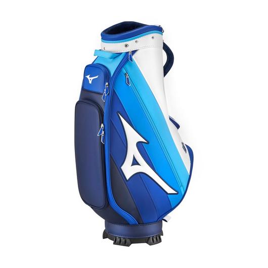 Mizuno Tour Staff Mid Golf Cart Bag - Blue/White