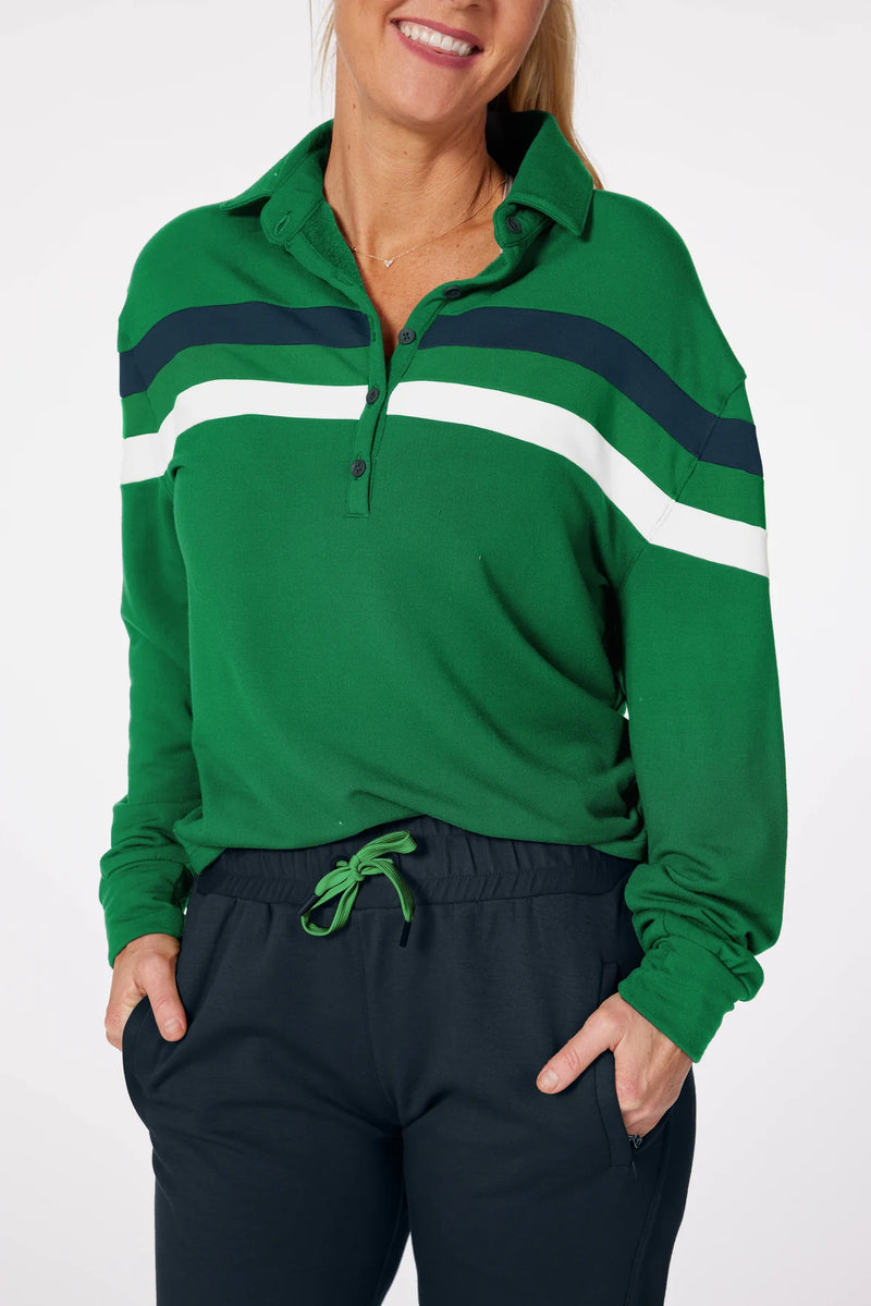 Load image into Gallery viewer, Pirdie The Murray Long Sleeve Kelly Green
