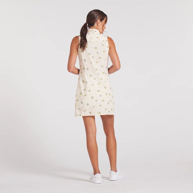 Load image into Gallery viewer, Puma Lemons Woven Sleeveless Womens Golf Dress
