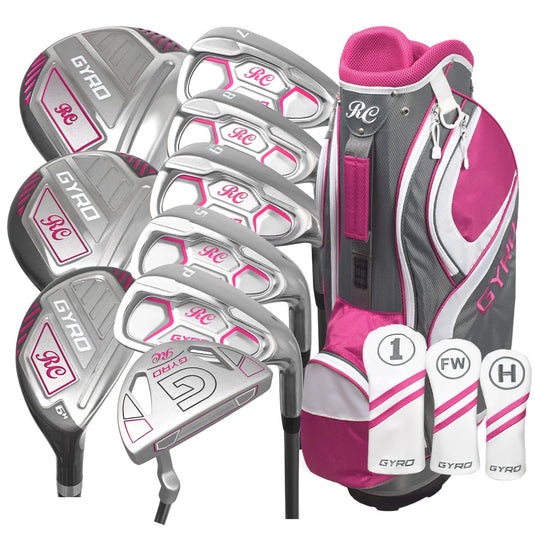 Ray Cook Gyro Womens Complete Golf Set Pink