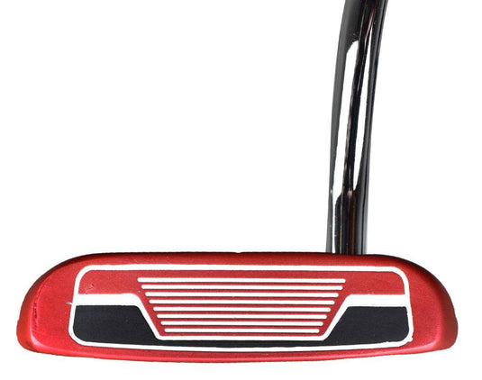 Ray Cook Silver Ray SR400 Mens Golf Putter - Black and Red