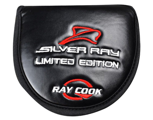 Ray Cook Silver Ray SR400 Mens Golf Putter - Black and Red