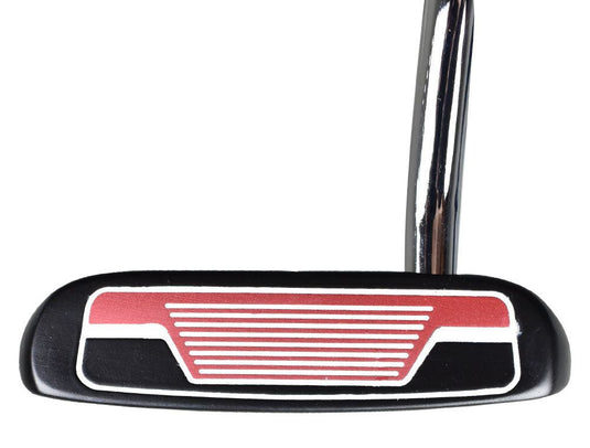 Ray Cook Silver Ray SR400 Mens Golf Putter - Black and Red