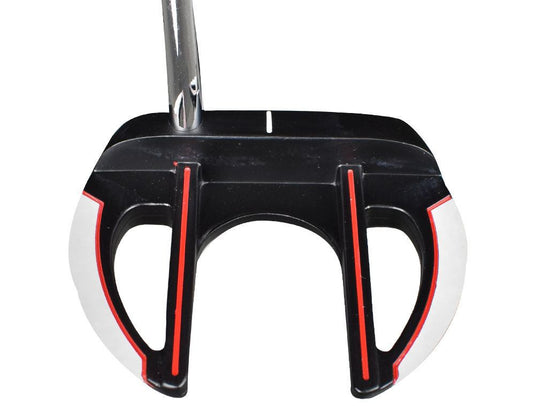 Ray Cook Silver Ray SR400 Mens Golf Putter - Black and Red