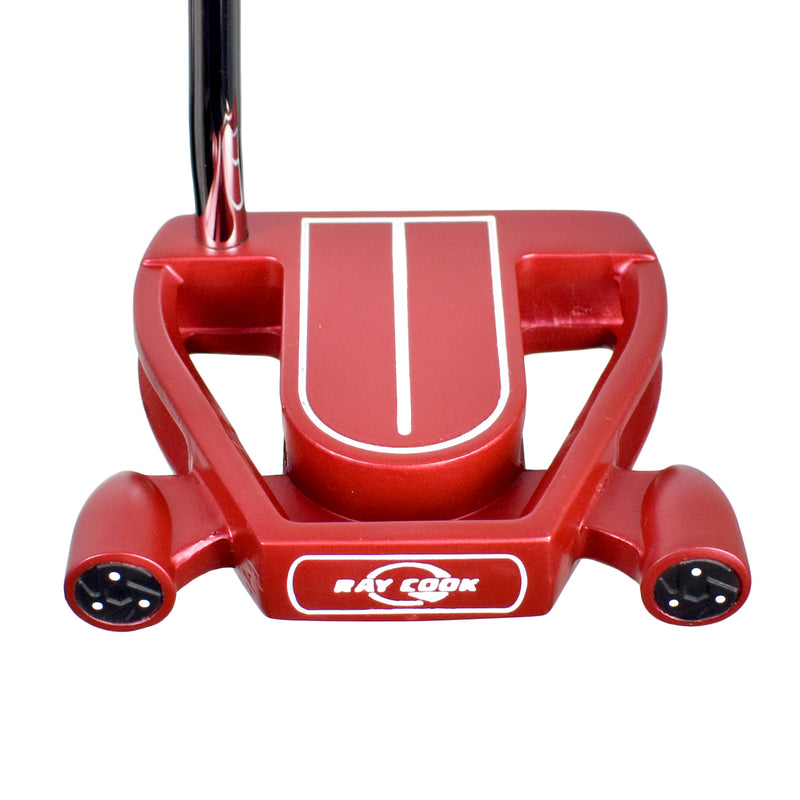 Load image into Gallery viewer, Ray Cook Silver Ray SR500 Mens Golf Putter Red - Special Edition
