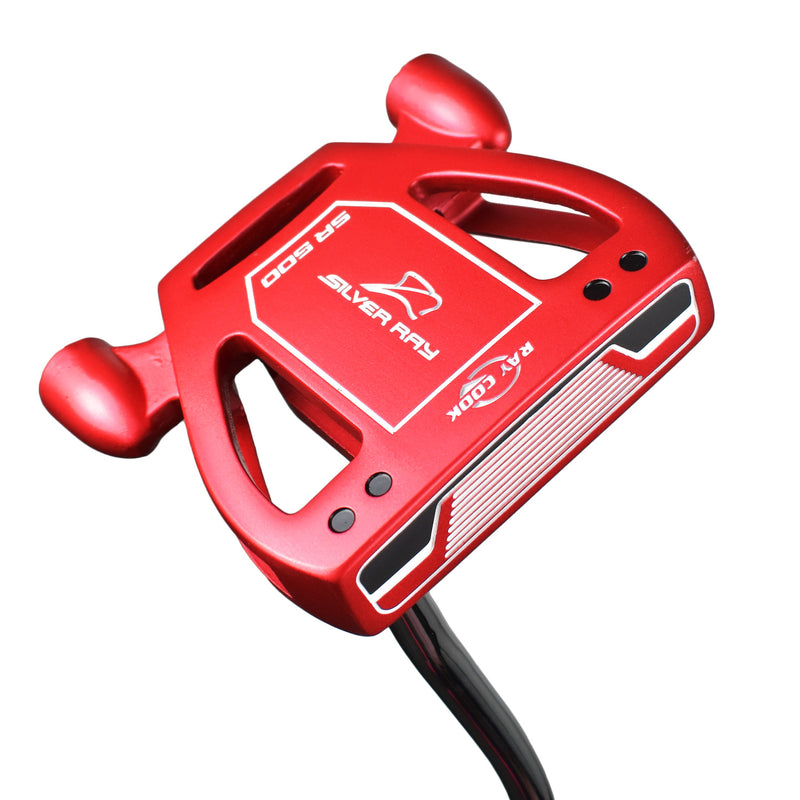 Load image into Gallery viewer, Ray Cook Silver Ray SR500 Mens Golf Putter Red - Special Edition
