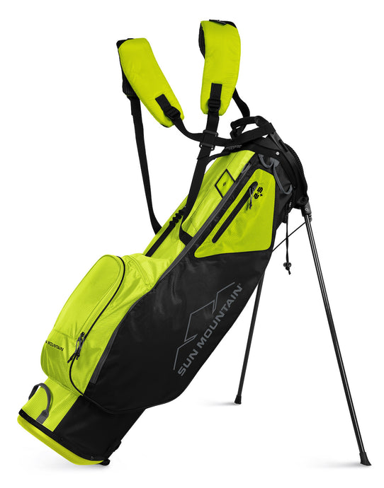 Sun Mountain 2.5+ Ultralight Golf Stand Bag Neon Green