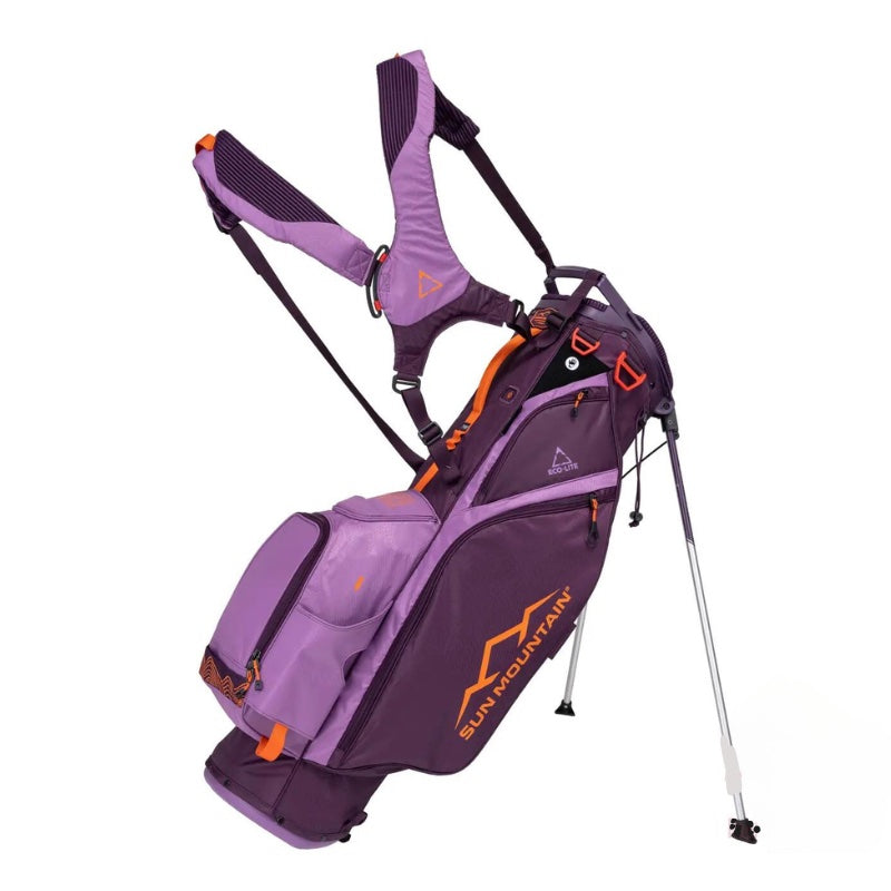 Load image into Gallery viewer, Sun Mountain Eco-Lite Stand Bag Plum/Violet
