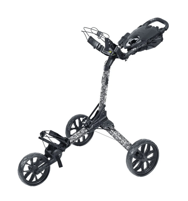 BagBoy Nitron LTD Auto-Open Golf Push Cart Stacked Skulls