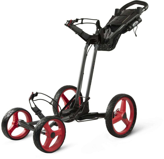 Sun Mountain PX4 Golf Push Cart Magnetic Gray-Red