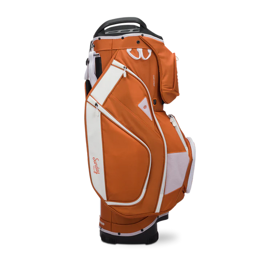 Sunday Golf Bag Big Rig Cart Bag Burnt Orange (Bag Height 36")