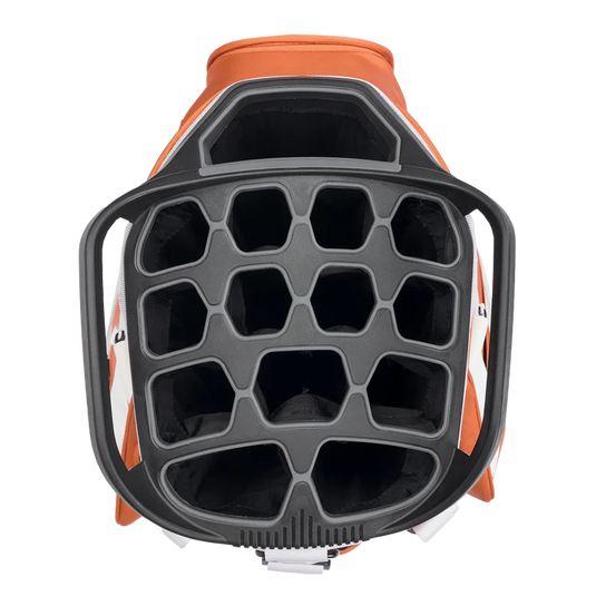 Sunday Golf Bag Big Rig Cart Bag Burnt Orange (Bag Height 36")