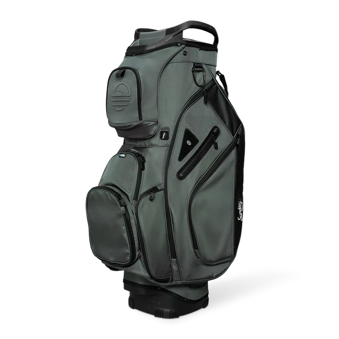 Sunday Golf Big Rig Cart Bag Midnight Green (Bag Height 36