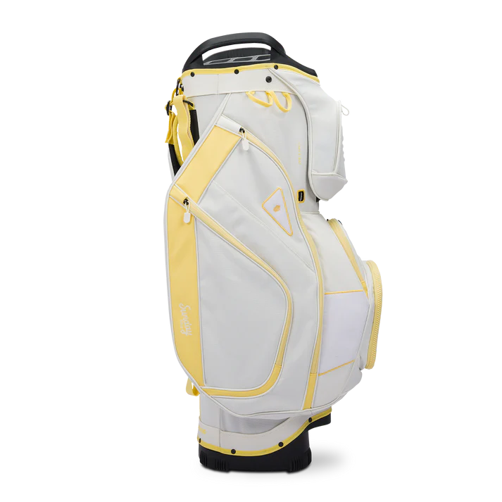 Load image into Gallery viewer, Sunday Golf Big Rig Cart Bag Mindy Lemon (Bag Height 36&quot;)
