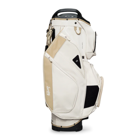Sunday Golf Big Rig Cart Bag Toasted Almond (Bag Height 36")