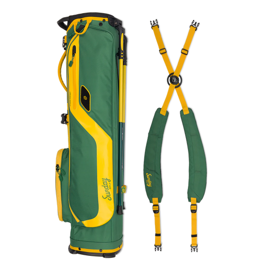 Sunday Golf El Camino Golf Stand Bag Grellow (Bag Height 34")