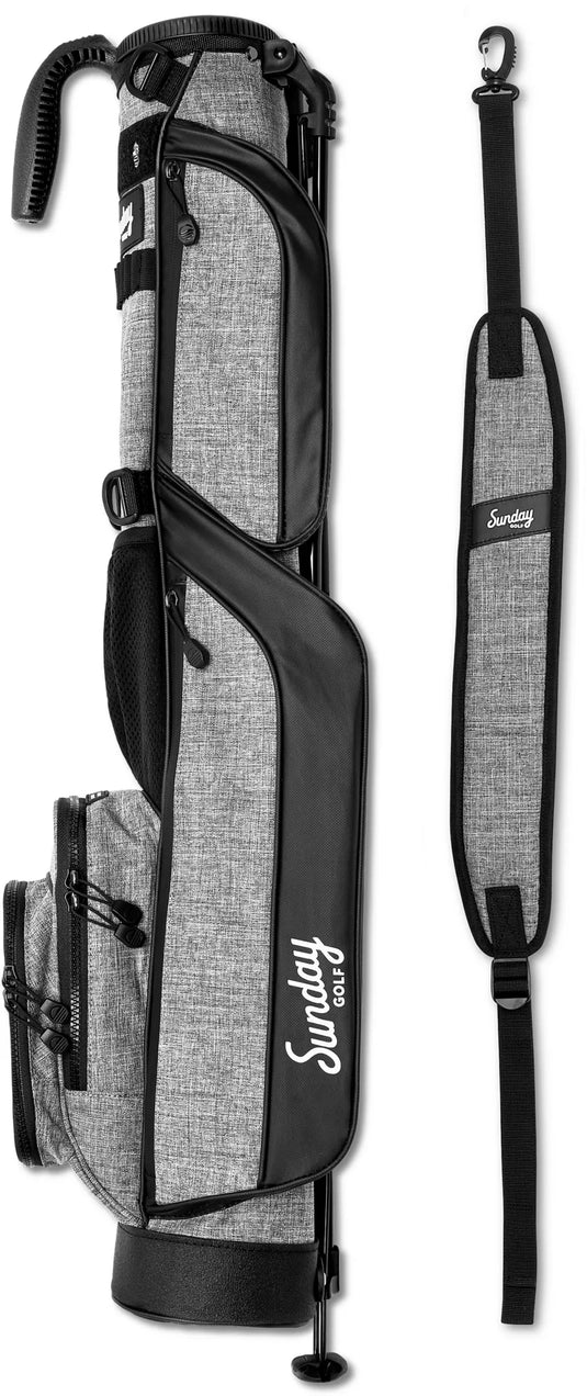 Sunday Golf Loma Golf Stand Bag Heather Gray (Bag Height 32")