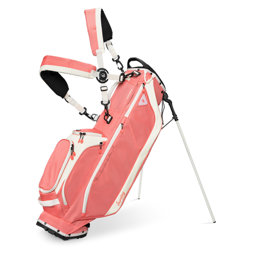 Sunday Golf Ryder 23 Golf Stand Bag Coral (Bag Height 35