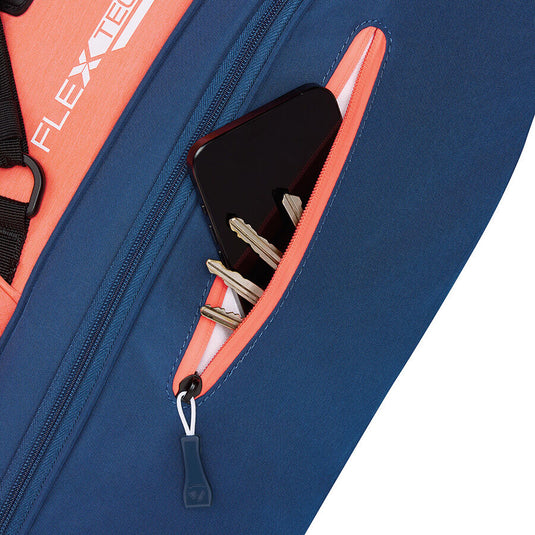 TaylorMade FlexTech Golf Stand Bag Coral/Navy