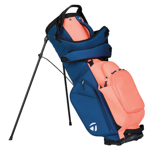 TaylorMade FlexTech Golf Stand Bag Coral/Navy