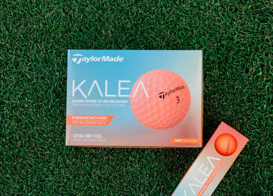 TaylorMade Kalea Womens Golf Balls Peach