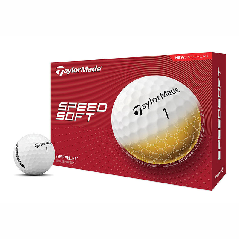 Load image into Gallery viewer, TaylorMade SpeedSoft Golf Balls White
