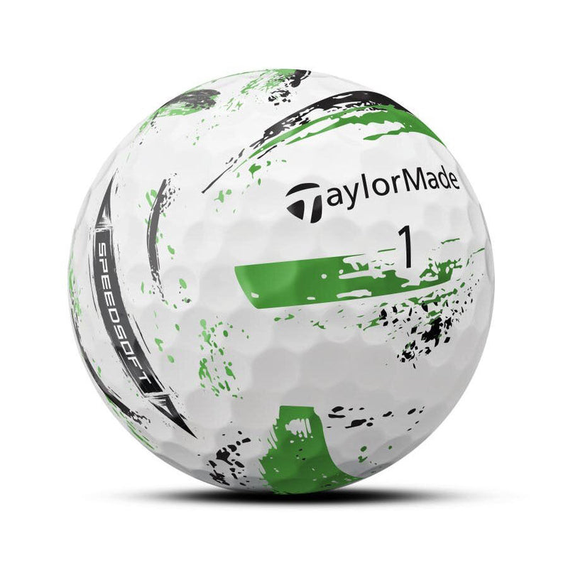 Load image into Gallery viewer, TaylorMade SpeedSoft Ink Golf Balls Green
