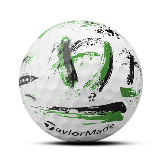 TaylorMade SpeedSoft Ink Golf Balls Green