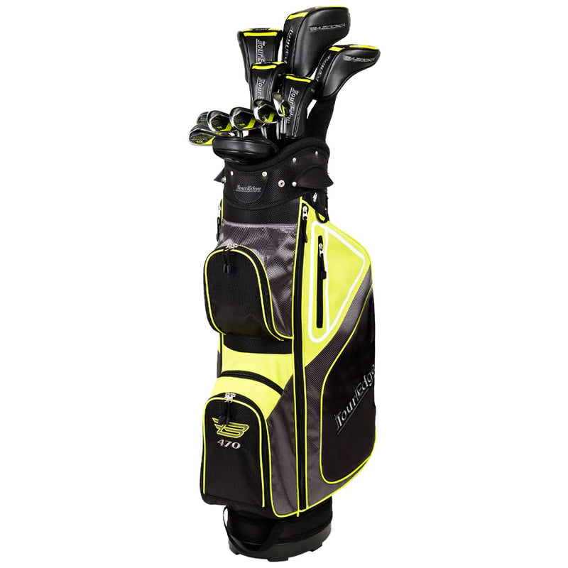 Load image into Gallery viewer, Tour Edge Bazooka 470 Mens Complete Golf Set Black Yellow
