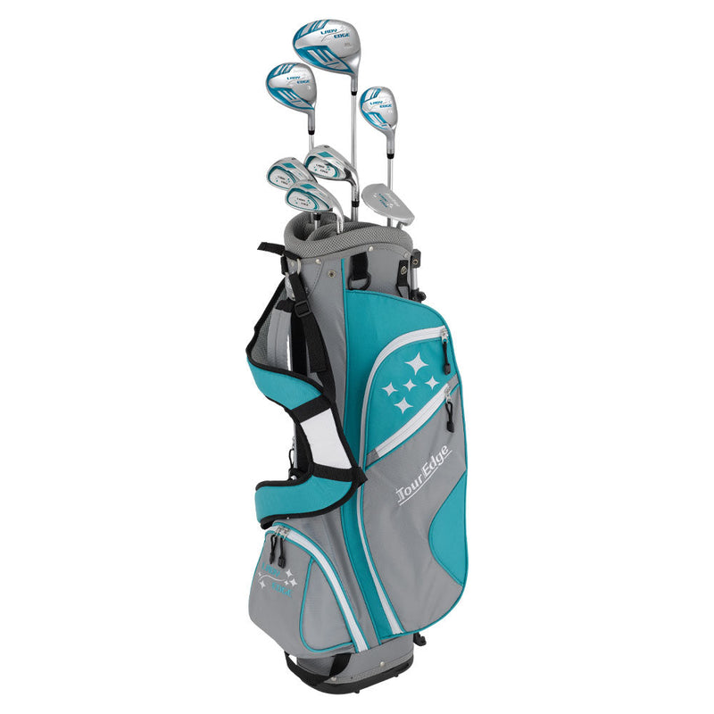 Load image into Gallery viewer, Tour Edge Lady Edge Womens Half Golf Set Turquoise
