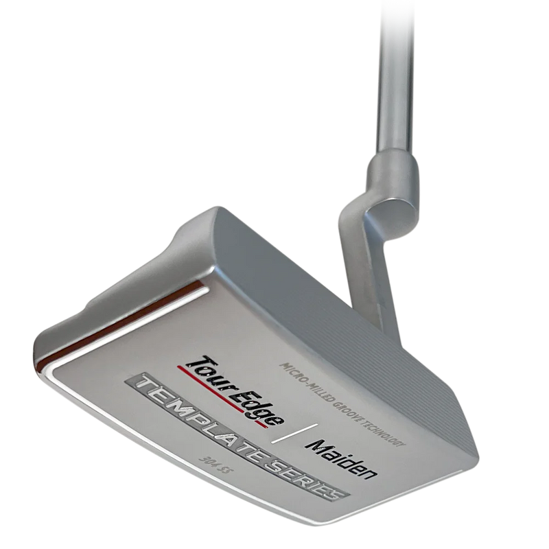 Load image into Gallery viewer, Tour Edge Template Maiden Putter - Mid Mallet Silver
