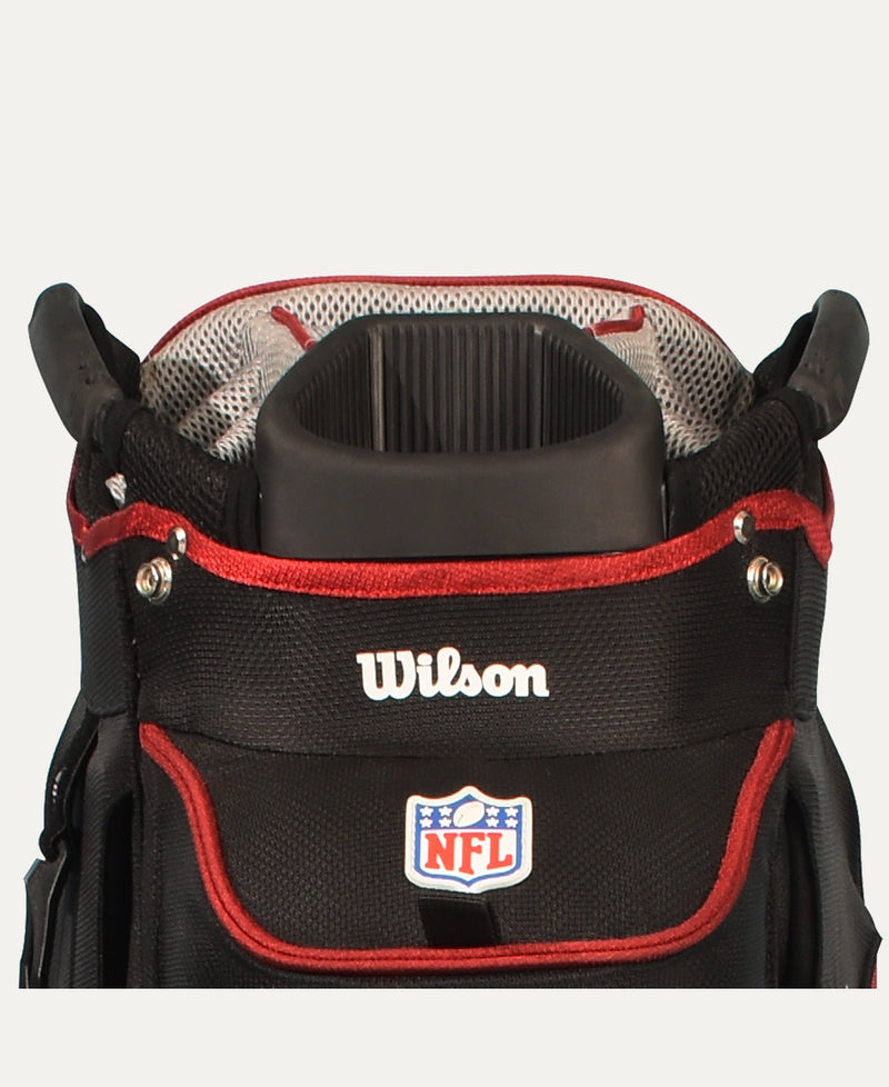 Load image into Gallery viewer, Wilson Atlanta Falcons NFL Golf Bags - Stand &amp; Cart
