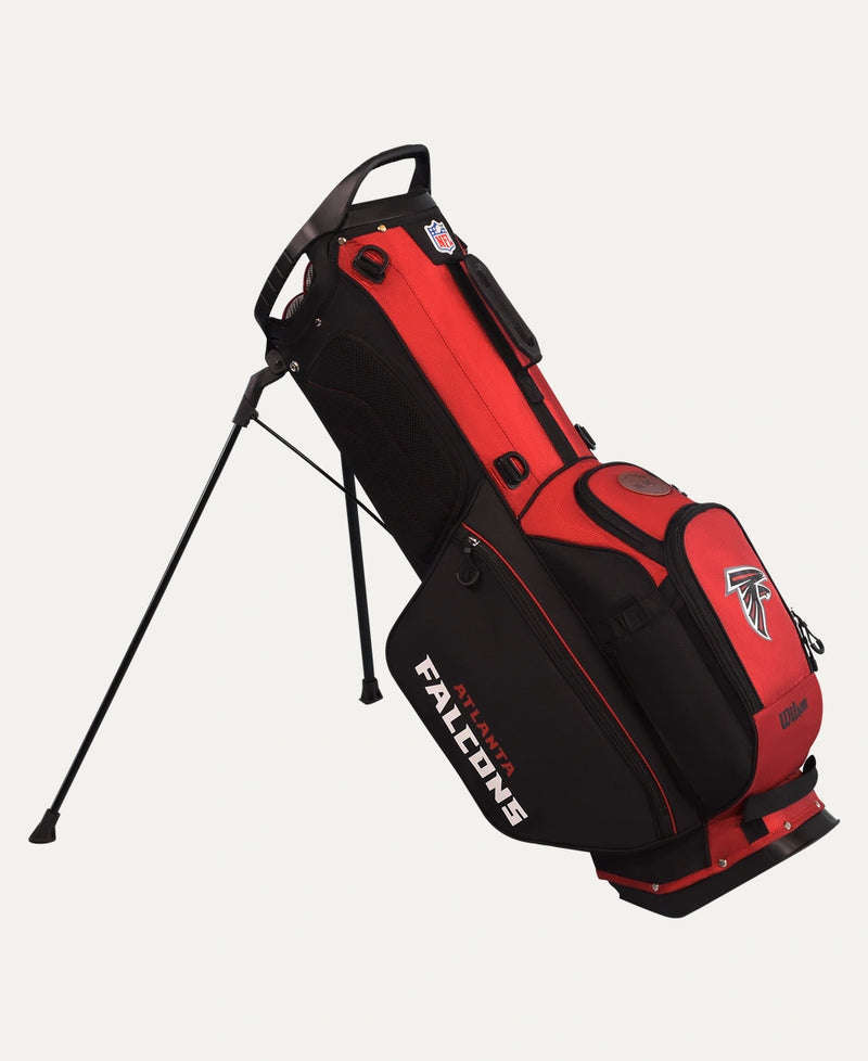 Load image into Gallery viewer, Wilson Atlanta Falcons NFL Golf Bags - Stand &amp; Cart
