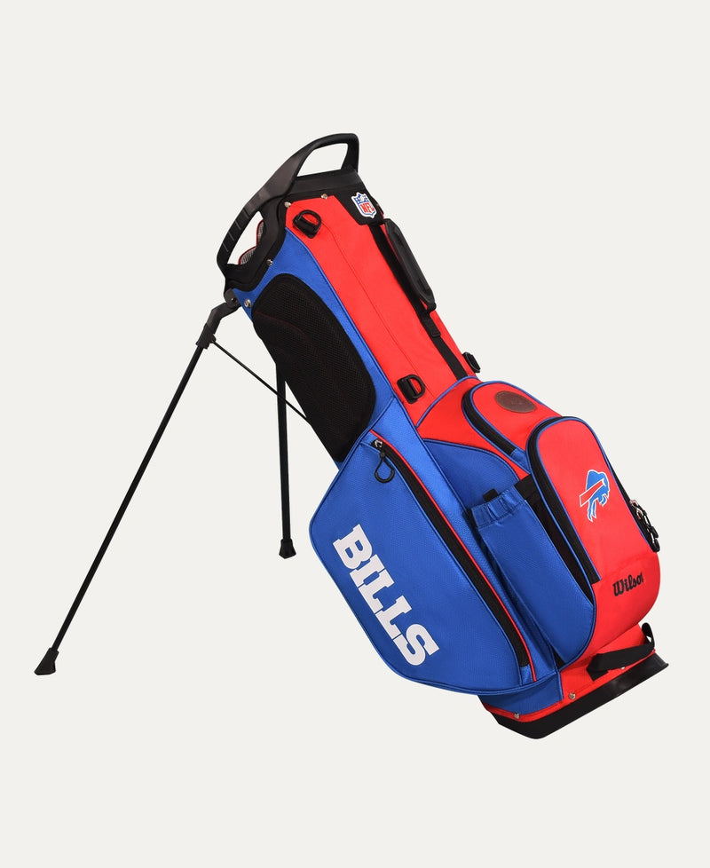 Load image into Gallery viewer, Wilson Buffalo Bills NFL Golf Bags - Stand &amp; Cart
