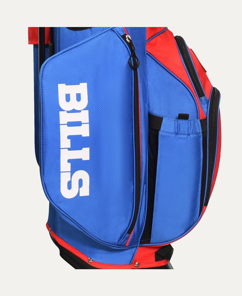 Load image into Gallery viewer, Wilson Buffalo Bills NFL Golf Bags - Stand &amp; Cart
