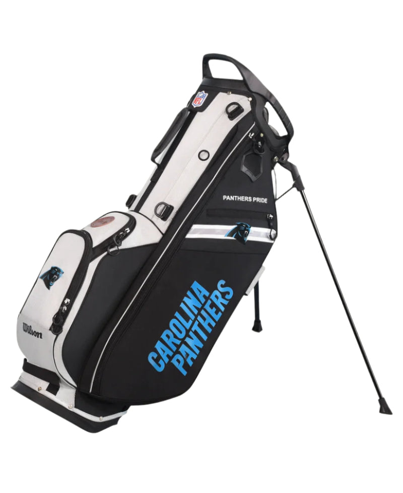 Load image into Gallery viewer, Wilson Carolina Panthers NFL Stand Golf Bag
