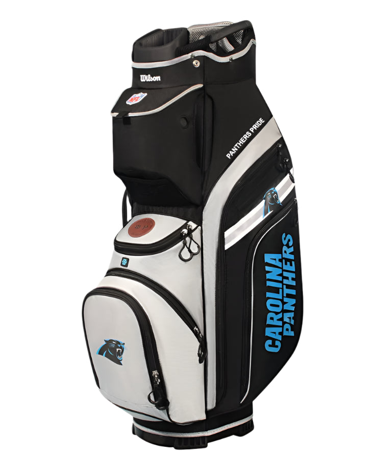 Load image into Gallery viewer, Wilson Carolina Panthers NFL Cart Golf Bag
