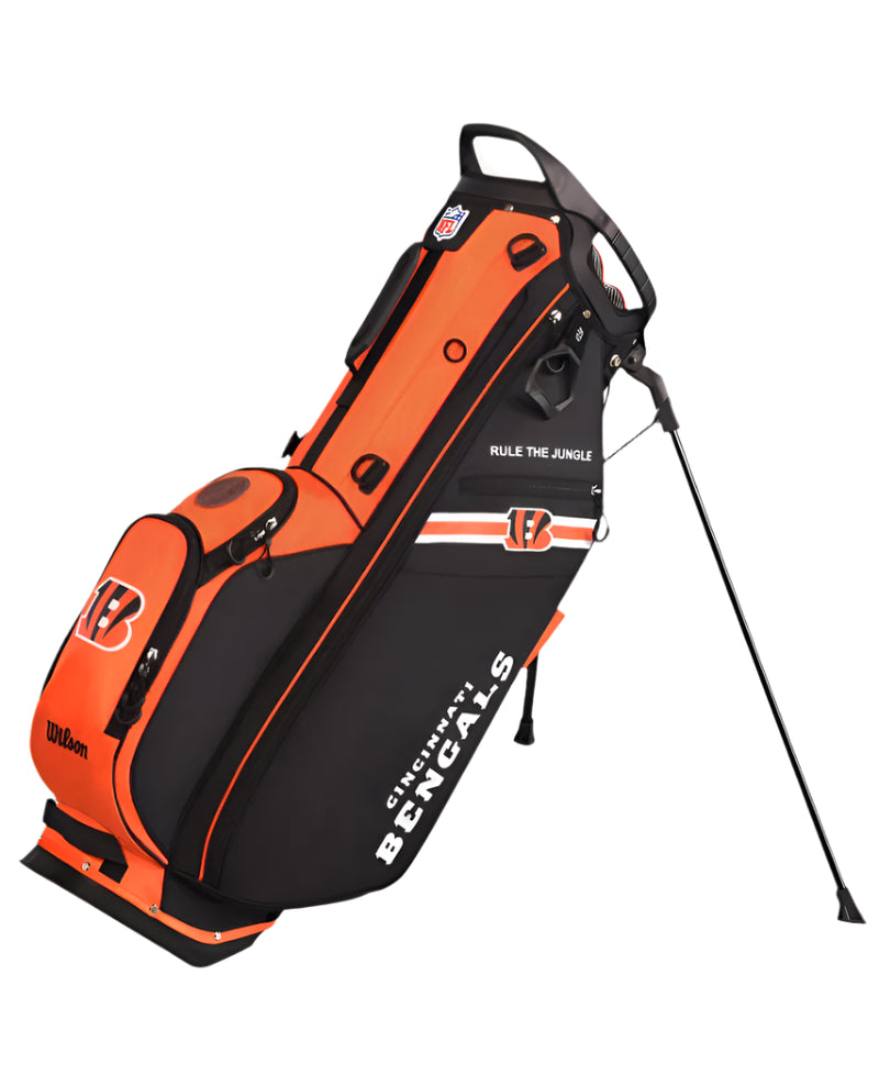 Load image into Gallery viewer, Wilson Cincinnati Bengals NFL Golf Stand Bag
