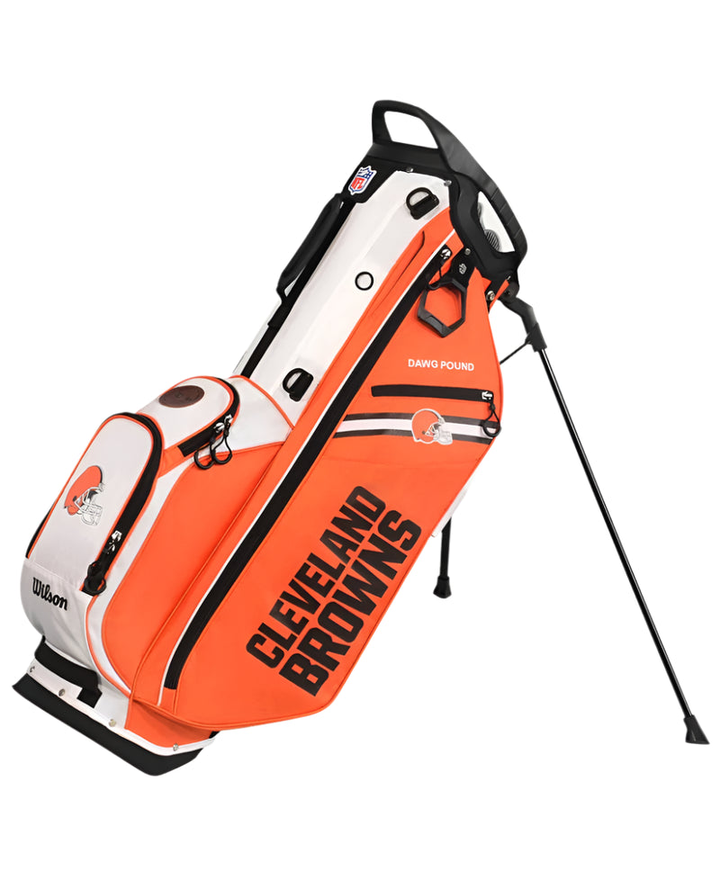 Load image into Gallery viewer, Wilson Cleveland Browns NFL Stand Golf Bag
