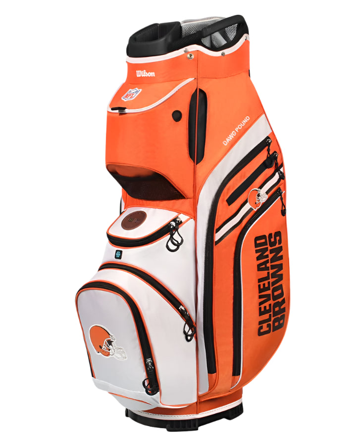 Load image into Gallery viewer, Wilson Cleveland Browns NFL Cart Golf Bag
