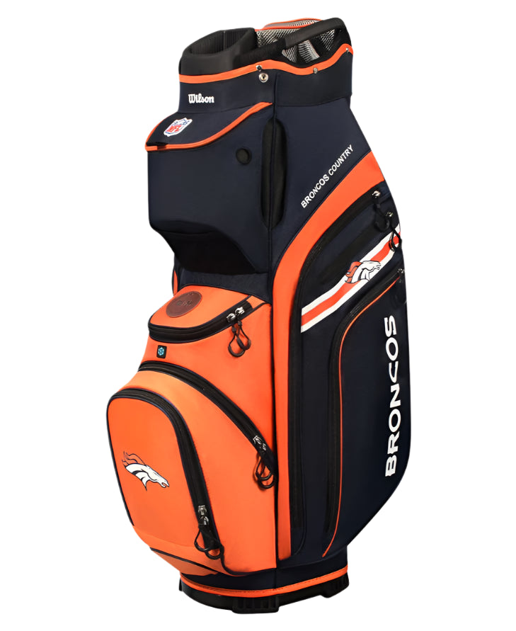 Load image into Gallery viewer, Wilson Denver Broncos NFL Cart Golf Bag
