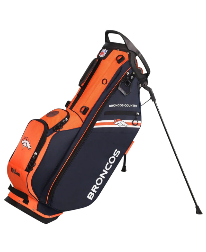 Load image into Gallery viewer, Wilson Denver Broncos NFL Stand Golf Bag
