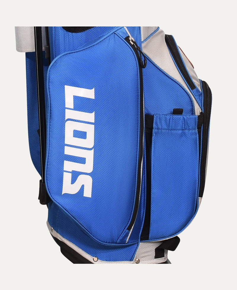 Load image into Gallery viewer, Wilson Detroit Lions NFL Golf Bags - Stand &amp; Cart
